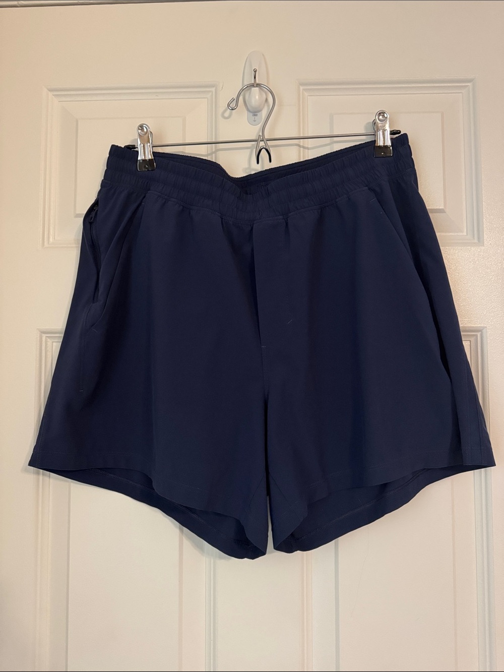 lululemon Navy Men’s PaceBreaker 5” Linerless Shorts